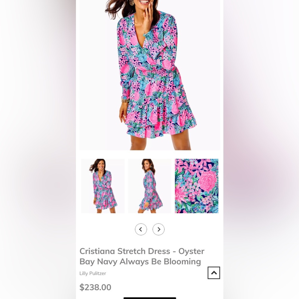 Lilly Pulitzer Christiana dress NWT size 14